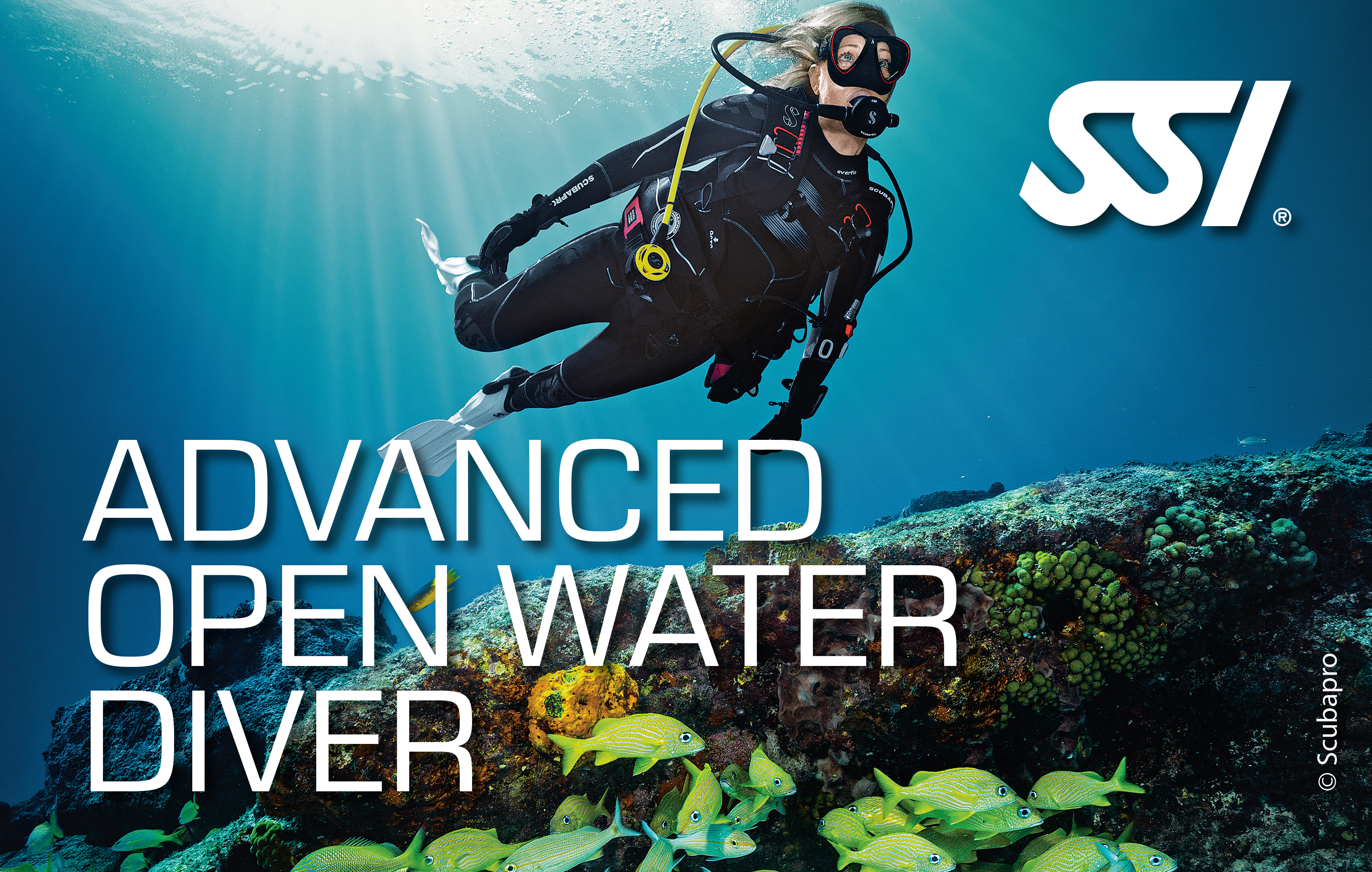 Image of Advanced Adventurer Scuba Certification Card